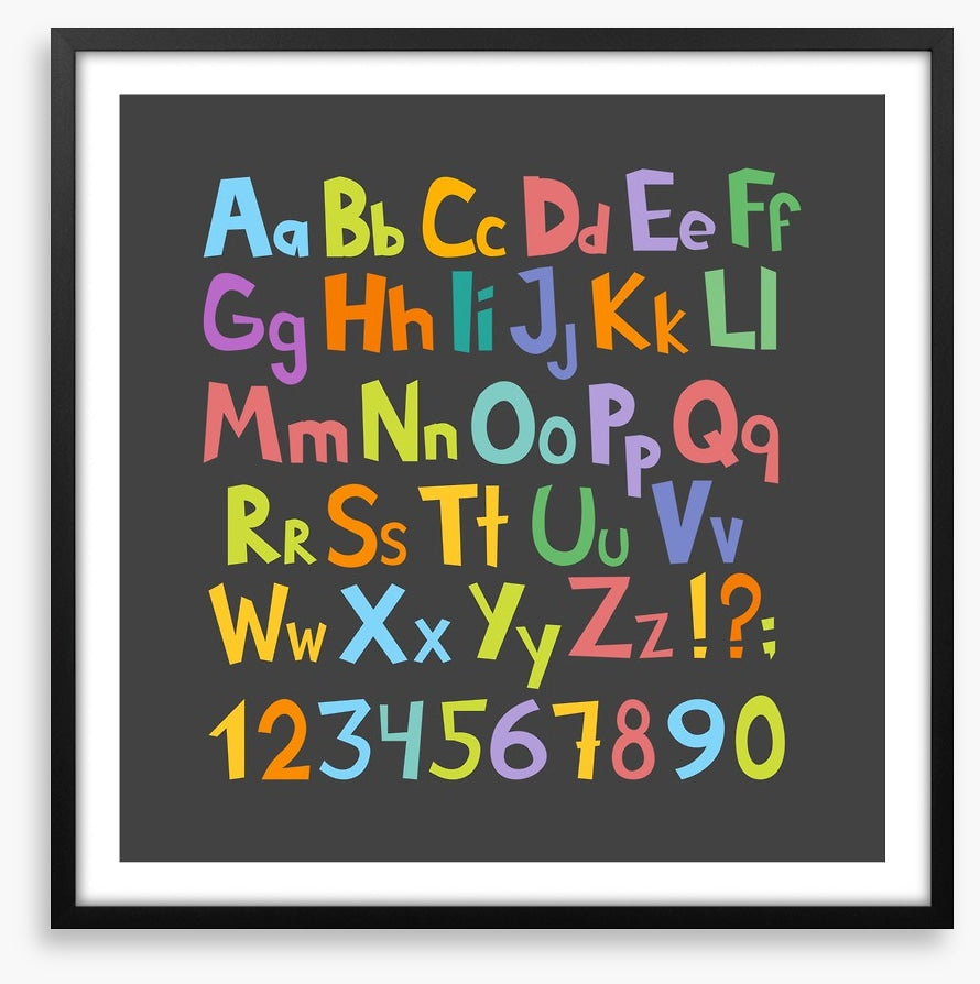 Alphabet and Numbers