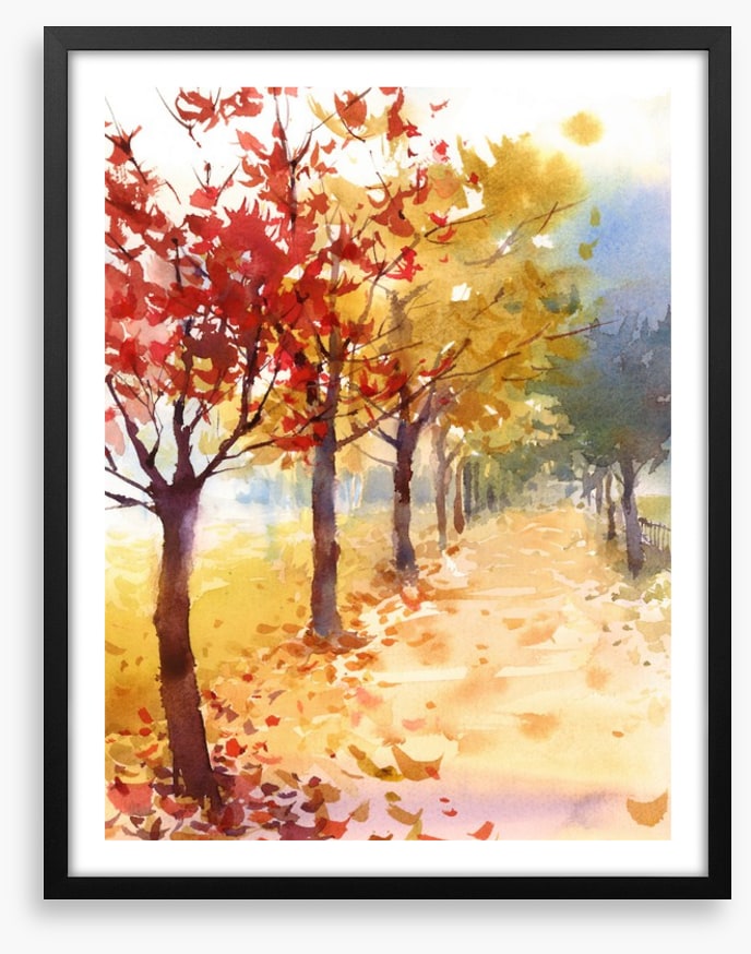 Autumn avenue