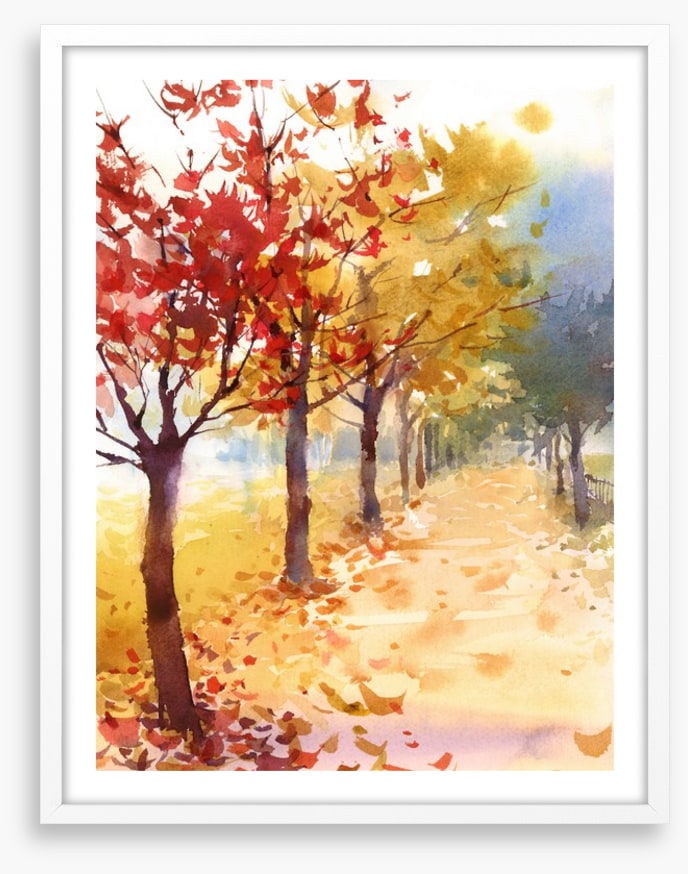 Autumn avenue