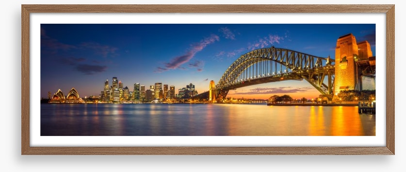 Sydney dusk panoramic