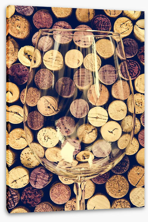 Through the wine glass