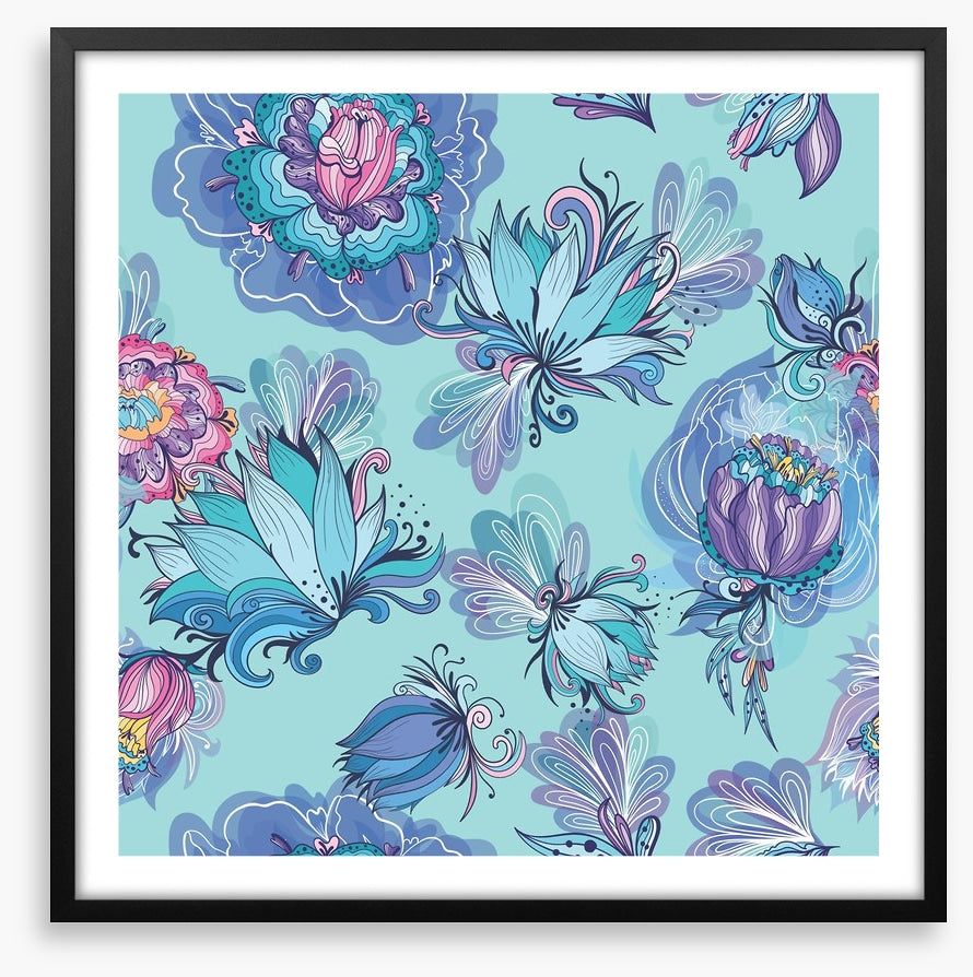 Turquoise bloom