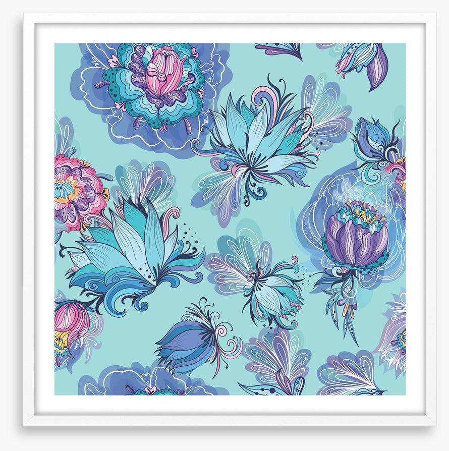 Turquoise bloom