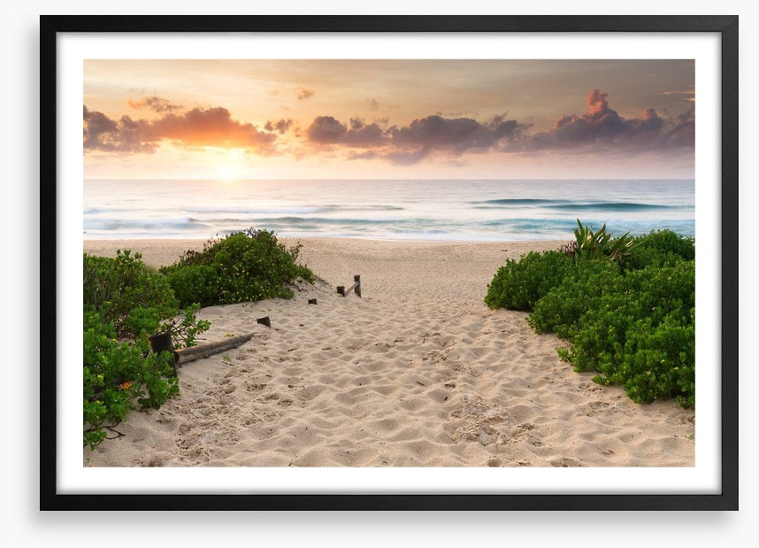 Dawn at the beach