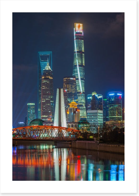 Shanghai Pudong shimmer