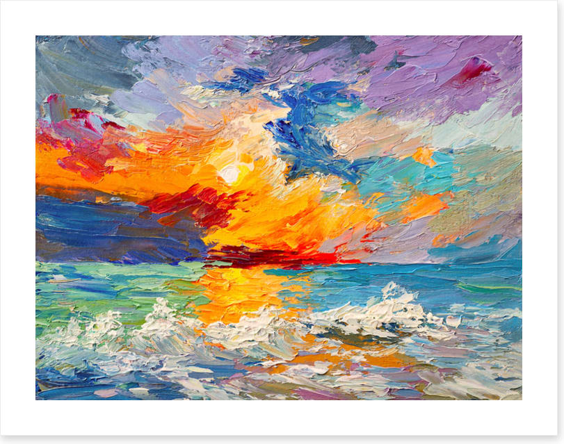 Sunset seascape