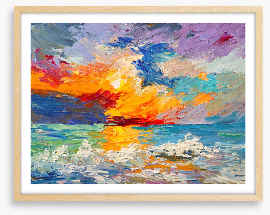 Sunset seascape