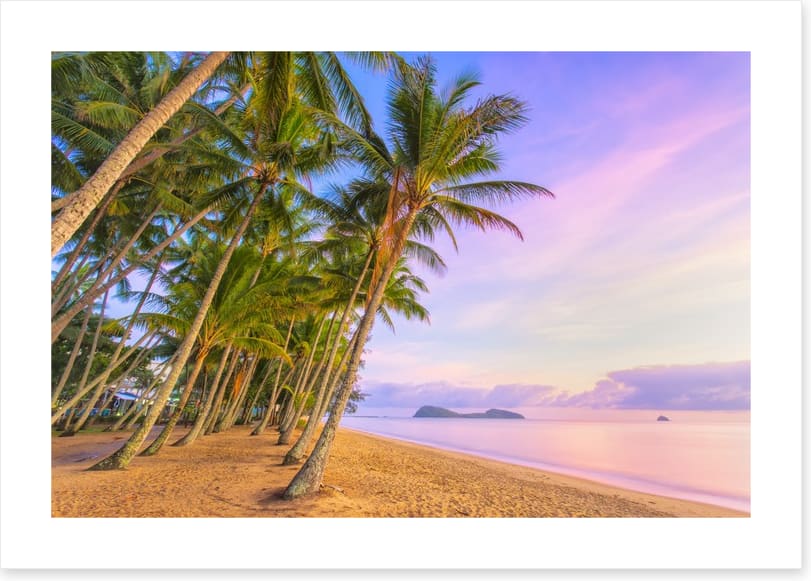 Sunrise at Palm Cove beach