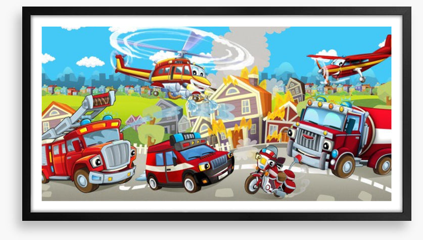 Fire truck frenzy