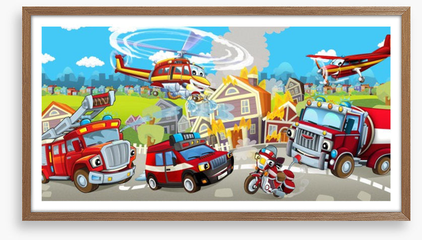 Fire truck frenzy
