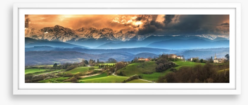 Meadows to mountains