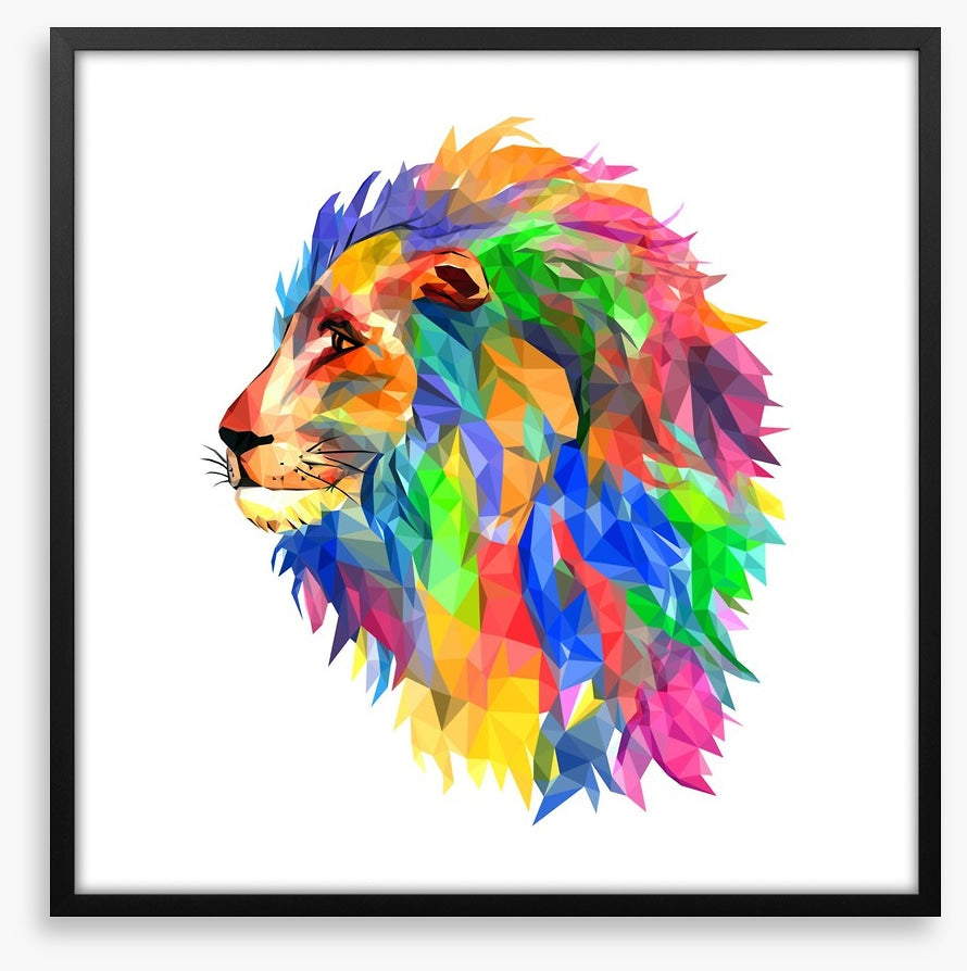 Polygon lion