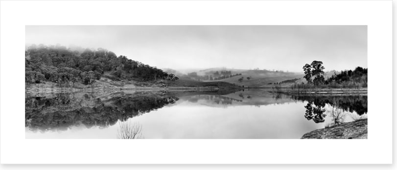 Morning quiet panorama