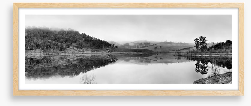 Morning quiet panorama