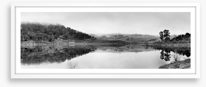 Morning quiet panorama