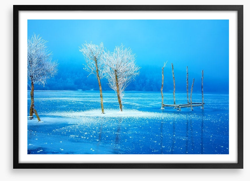 The frozen lake