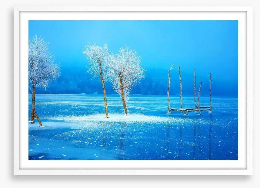 The frozen lake