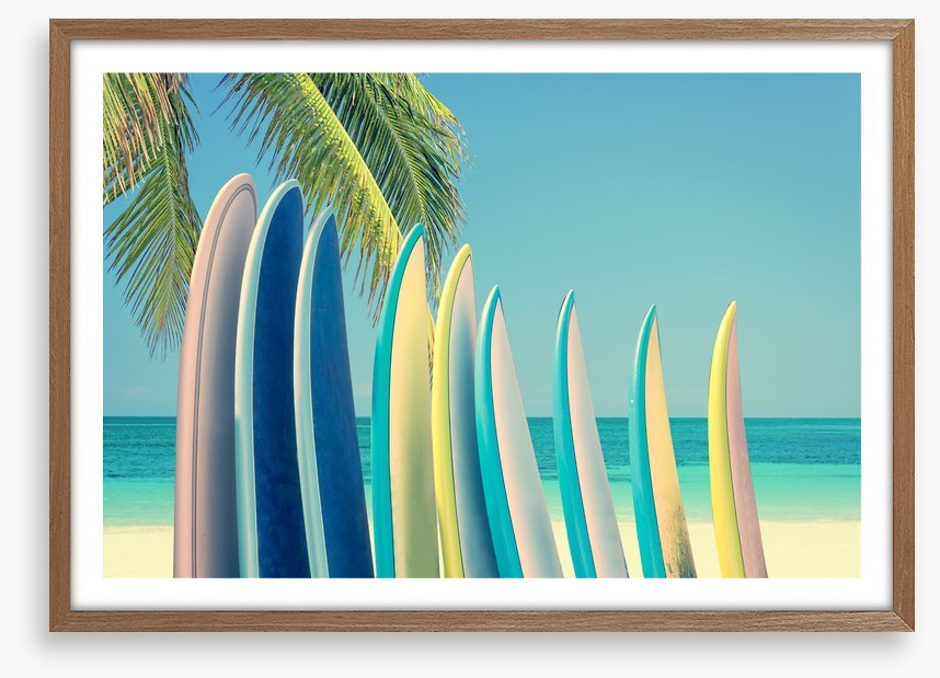Vintage surfboards