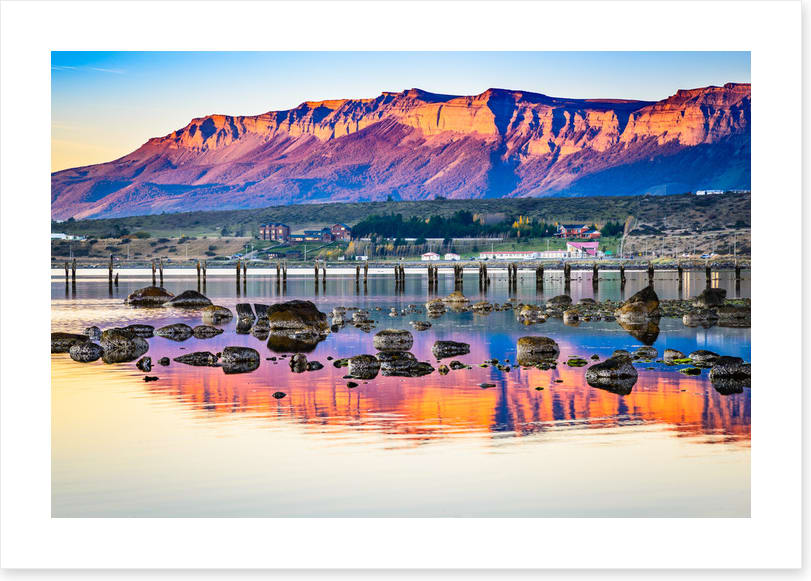 Puerto Natales reflections