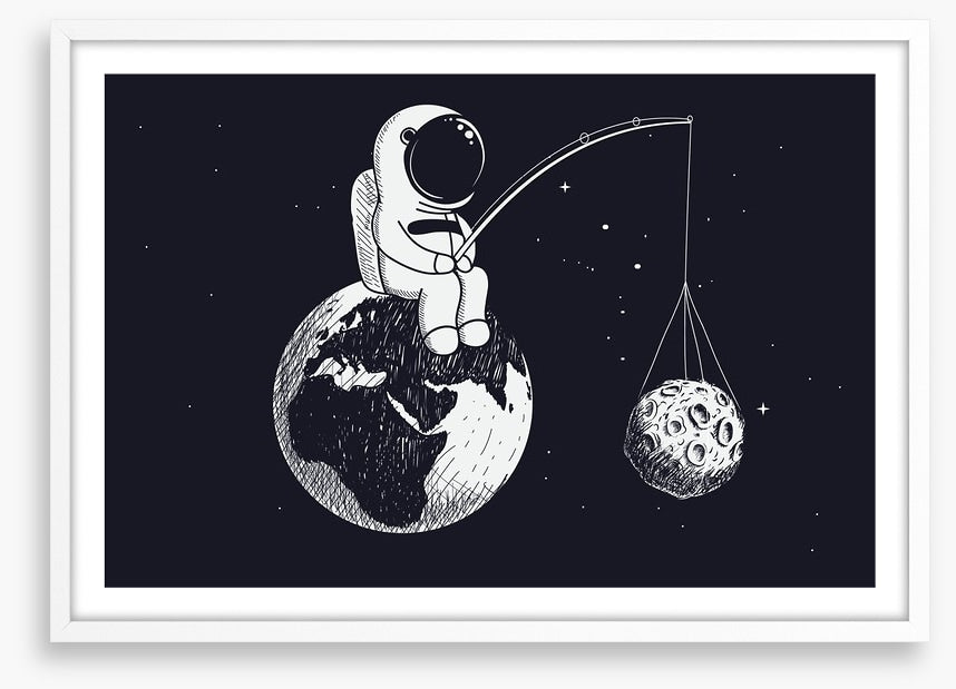 Catching the moon