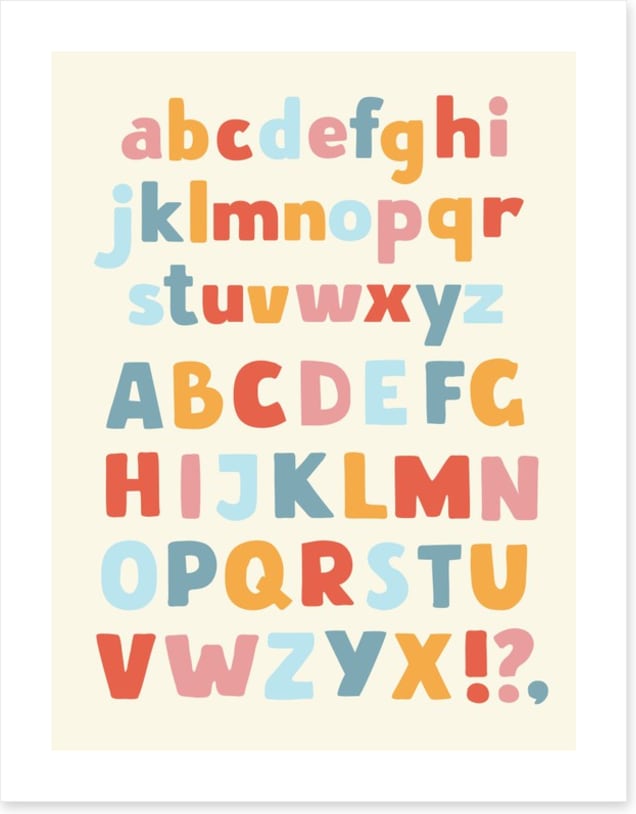 Alphabet and Numbers