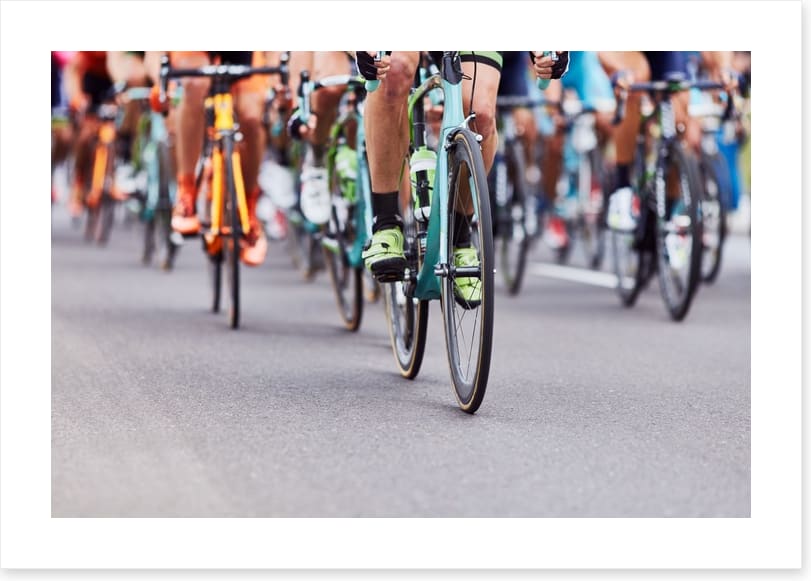 In the peloton