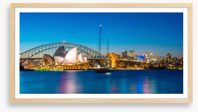 Sydney Harbour dusk