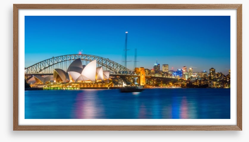Sydney Harbour dusk