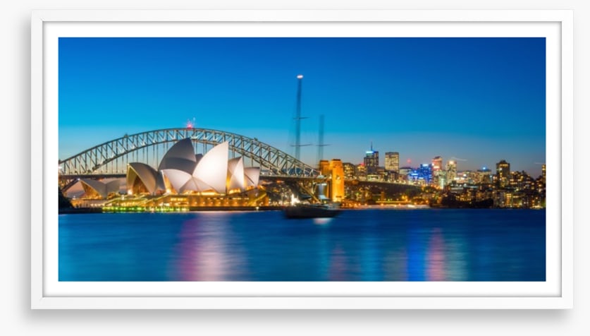 Sydney Harbour dusk
