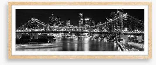 Story Bridge night panoramic