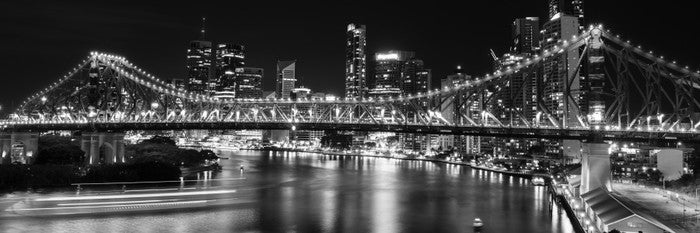 Story Bridge night panoramic