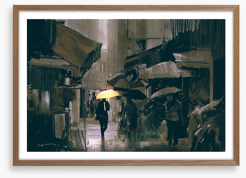 Alone in the crowd