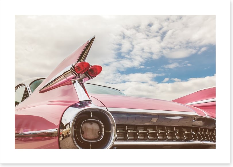 Pink cadillac
