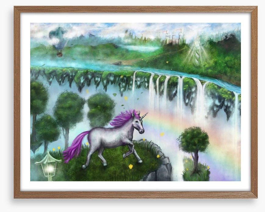 At the unicorn falls