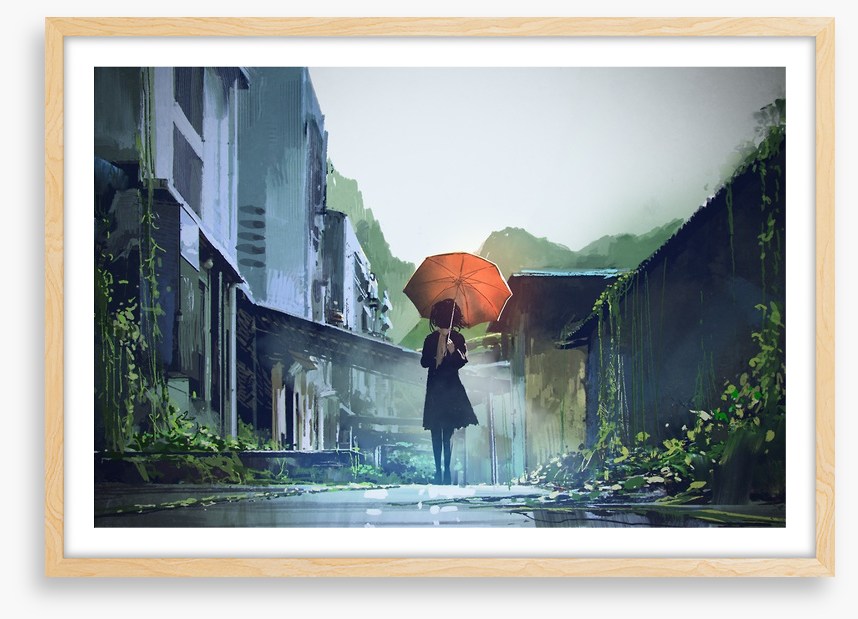 Waiting in the alley