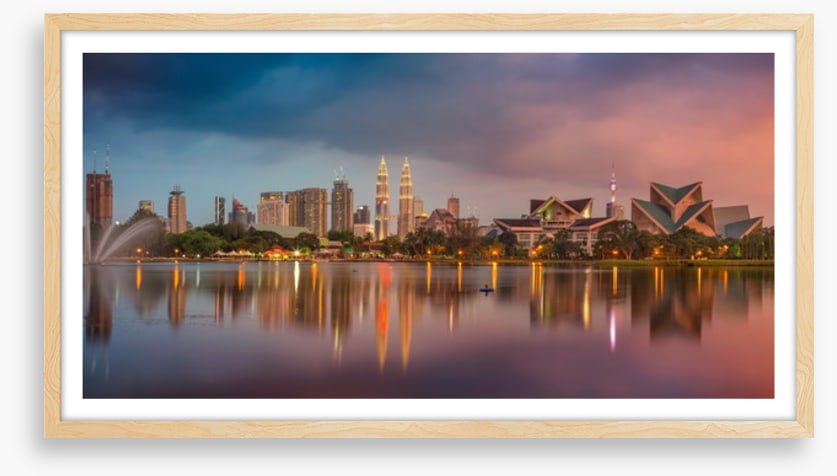 Kuala Lumpur sundown