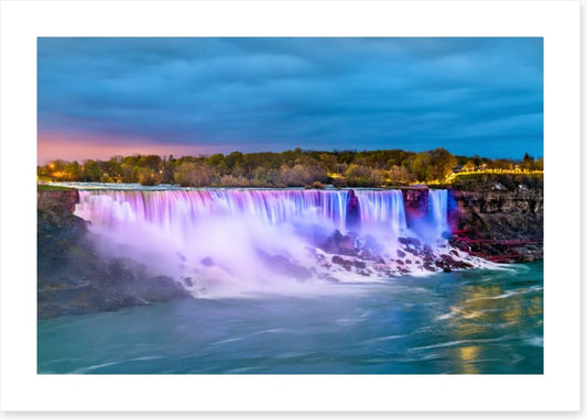 Niagara Falls nightfall