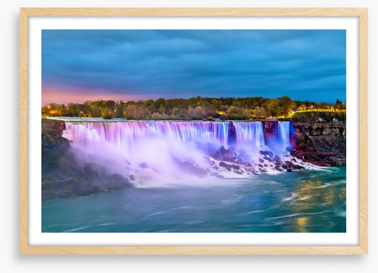 Niagara Falls nightfall
