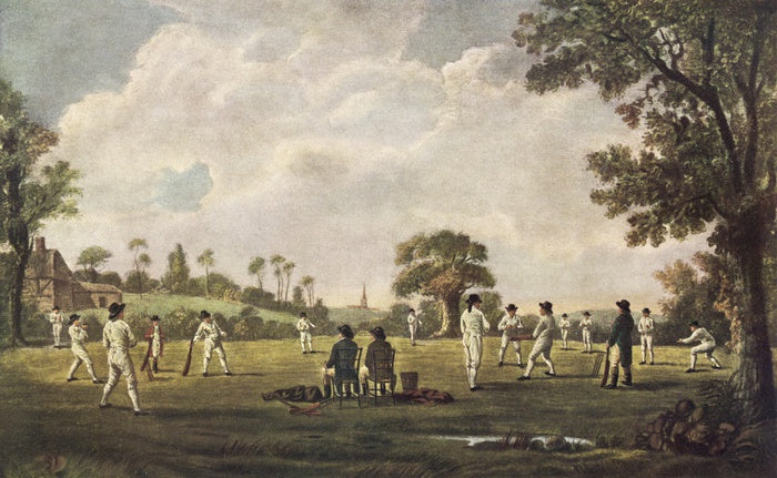 Cricket on the green