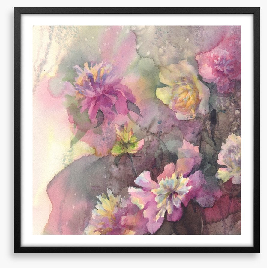 Peonies in the rain