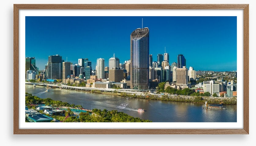 By the Brisbane river