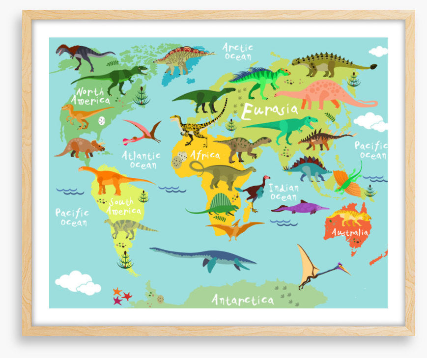 Dinosaurs of the world
