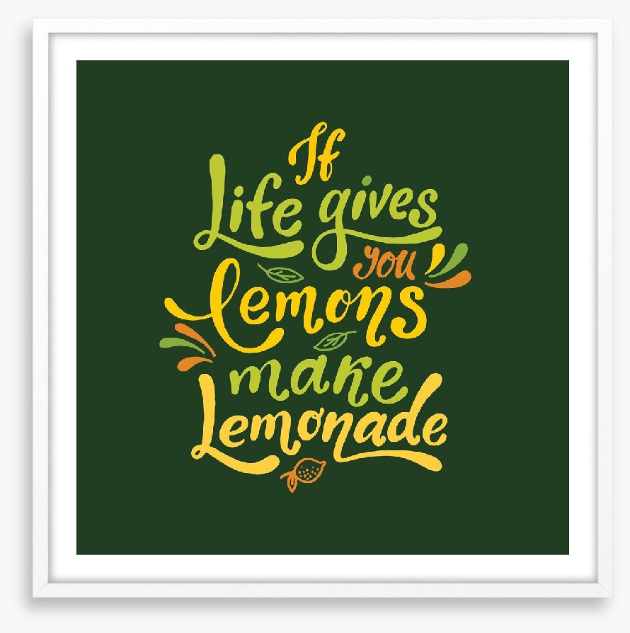 Make lemonade