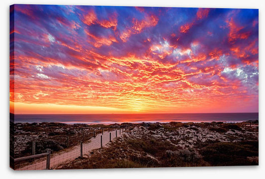 Sunset over the Indian Ocean