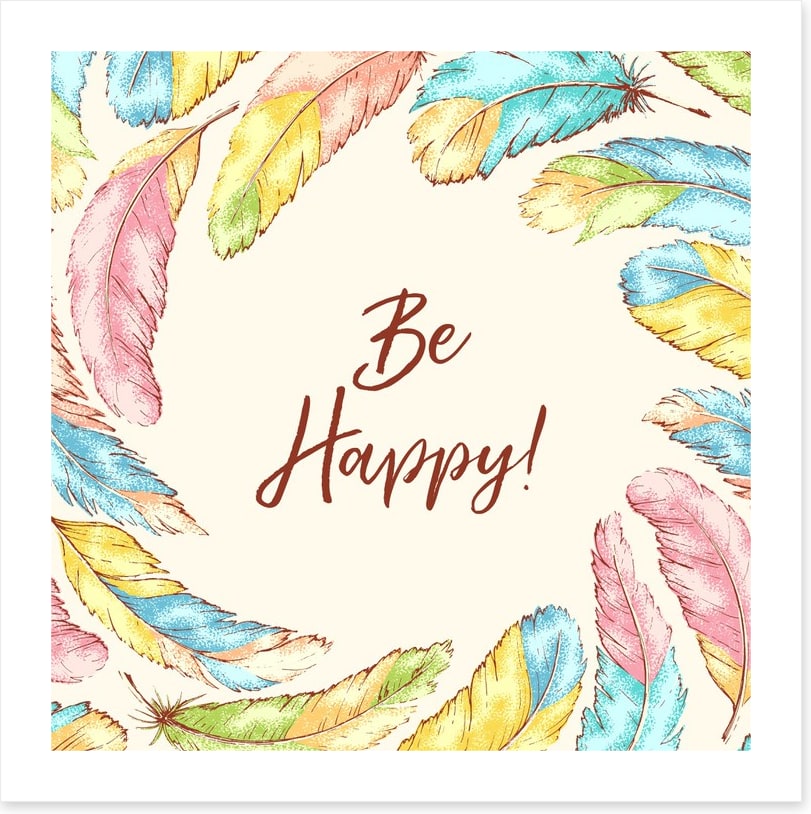 Happy and free