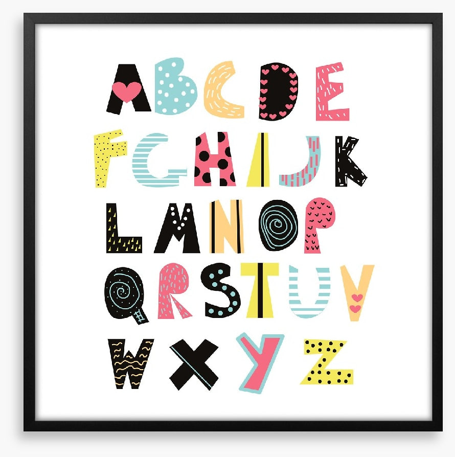 Alphabet and Numbers