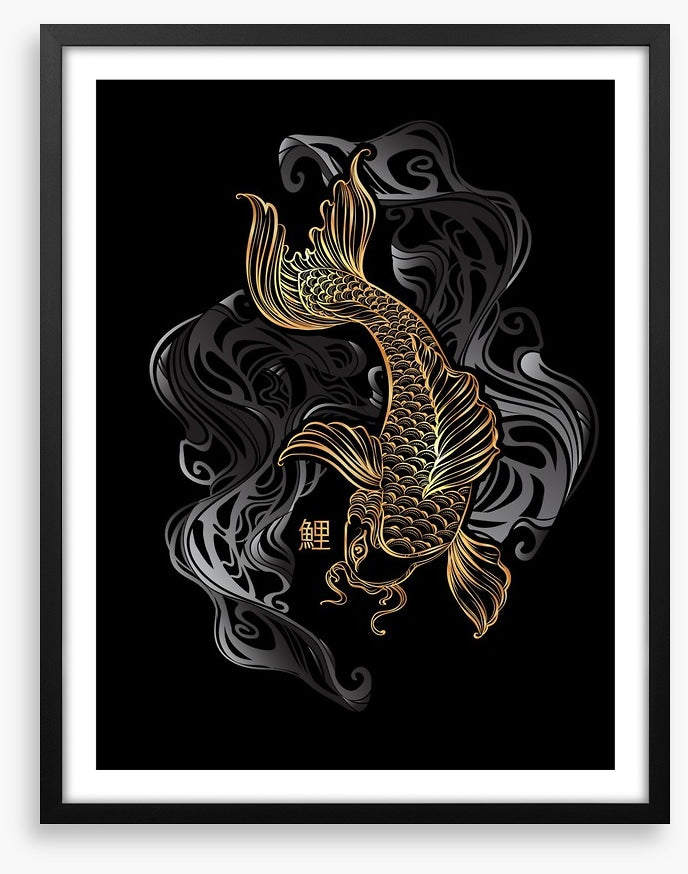 Golden koi tide