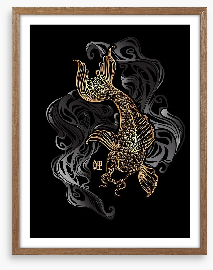 Golden koi tide