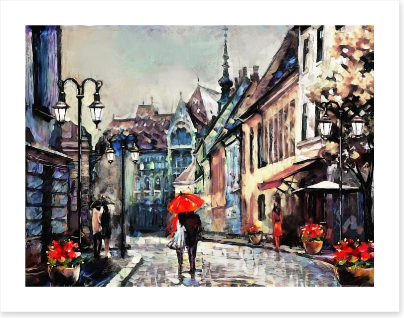 Umbrellas in Budapest