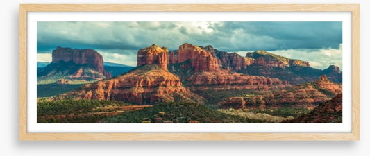 Sedona sandstone panorama